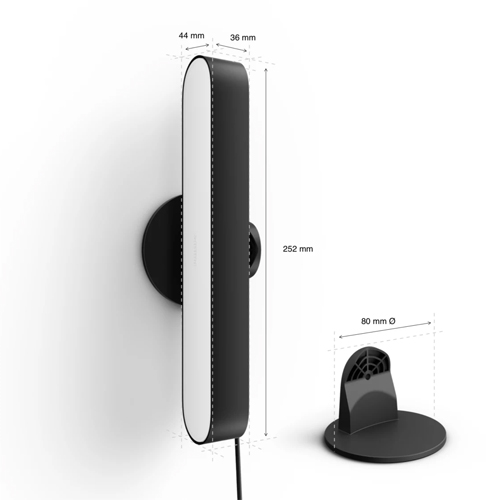 Philips Hue Play Lichtbalk WCA Zwart Extensie