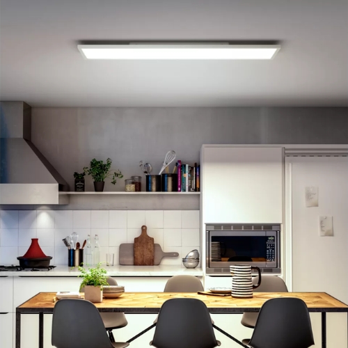 Philips Hue Aurelle Rechthoekige Plafondlamp Wit White Ambiance Afbeelding