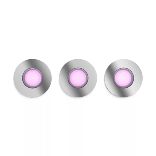 Philips Hue Xamento Badkamer Inbouwspot 3-Pack Chroom