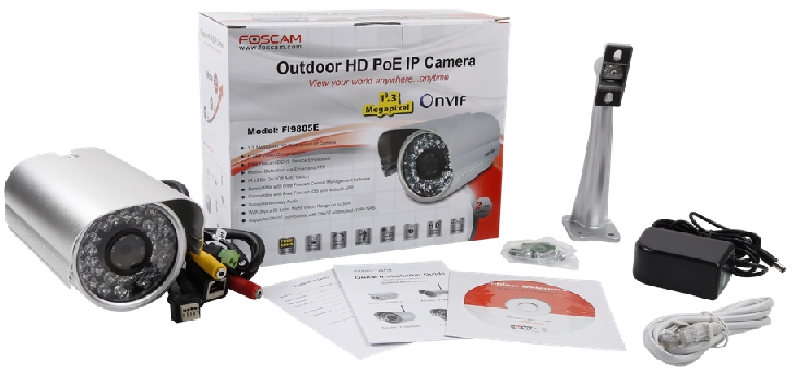 Foscam 1mp Buitencamera Zilver Fi9805e