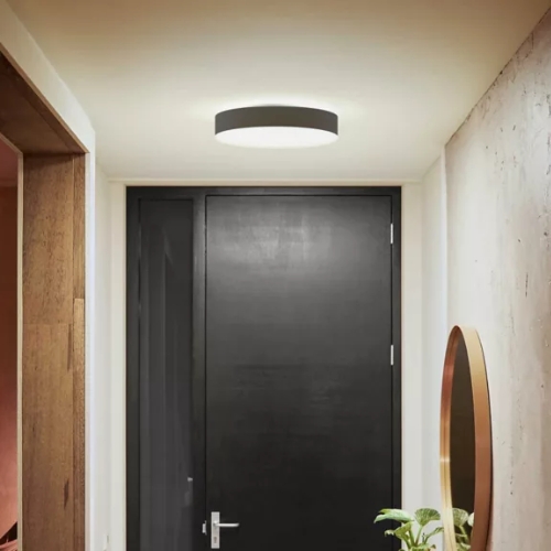 Philips Hue Enrave Medium White Ambiance Plafondlamp Zwart