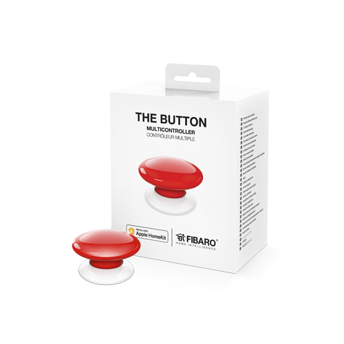 FIBARO Homekit Button Rood packaging