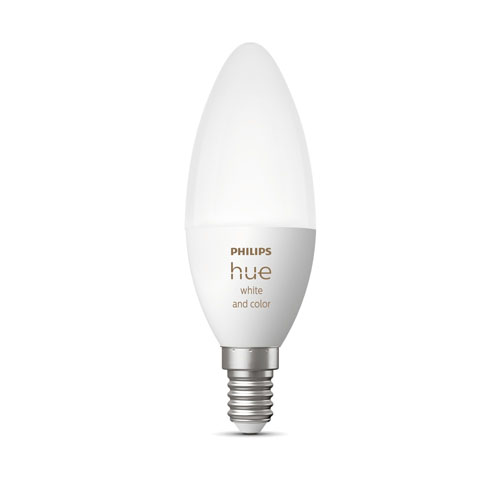 Philips Hue White and Color Ambiance E14 single bulb