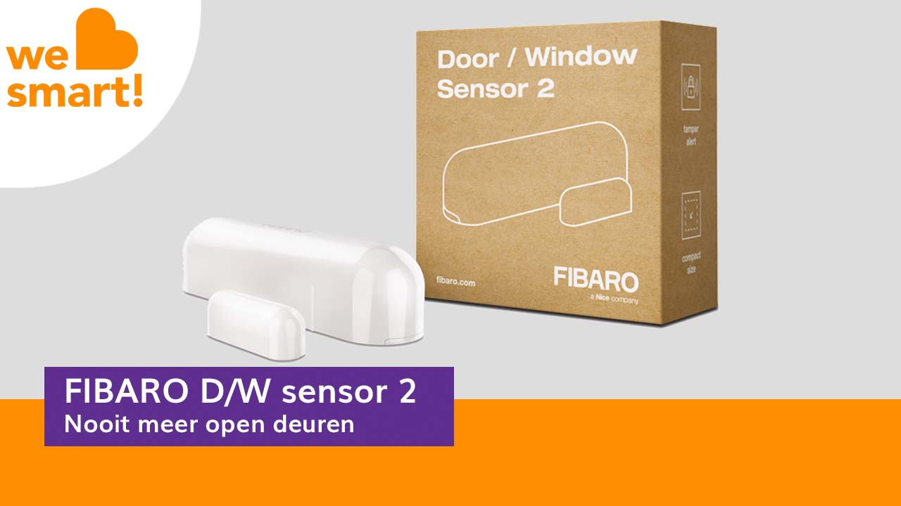 FIBARO Door Window Sensor V2 Z-Wave Plus Wit video
