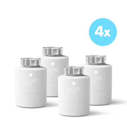 Tado slimme radiatorkraan 4-pack detail