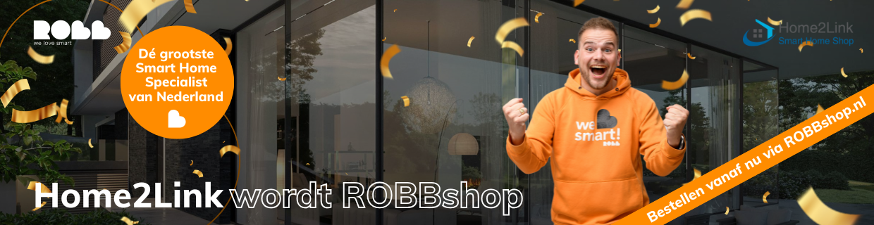 ROBBshop verwelkomt Home2Link: meer Smart Home power onder één dak