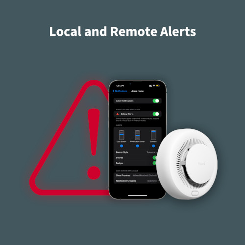 Aqara Slimme Zigbee Rookmelder Met Matter Afbeelding