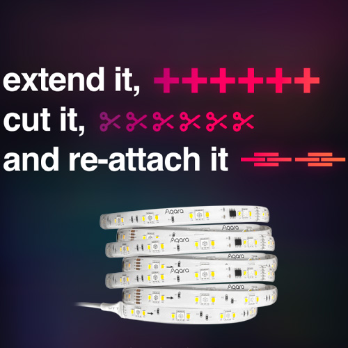 Gekleurde ledstrip