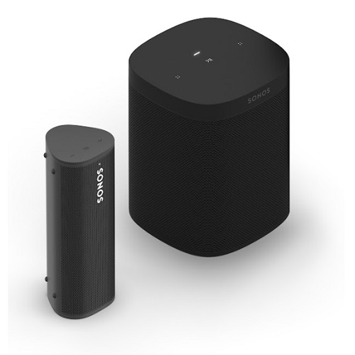 Sonos Roam SL Zwart vergelijking SONOS one