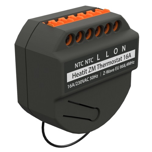 Heatit Thermostaat Elektrische Vloerverwarming Z-Wave Plus Heatit ZM Thermostaat 16A Z-wave plus