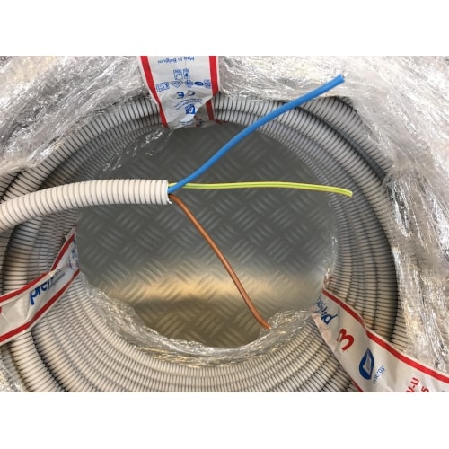 Installatiedraad met Flexibele buis Compleet 1M