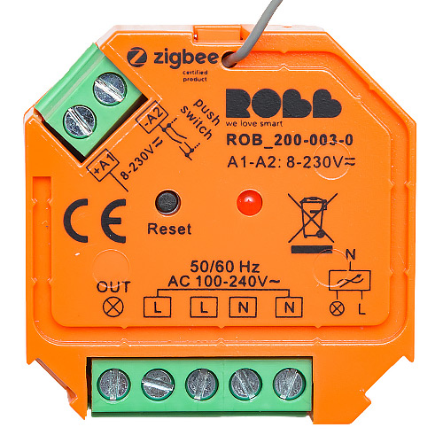 ROBB SMARRT Inbouwschakelaar 400W Zigbee