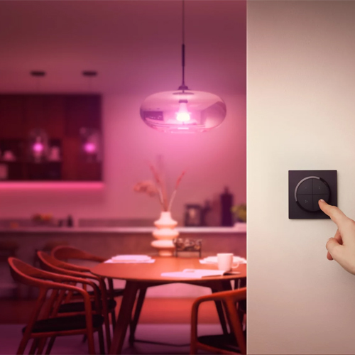 Hue tap dial