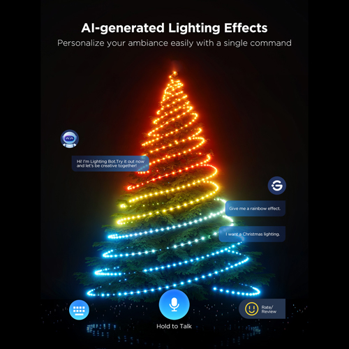 Govee Christmas ledstrip RGBIC