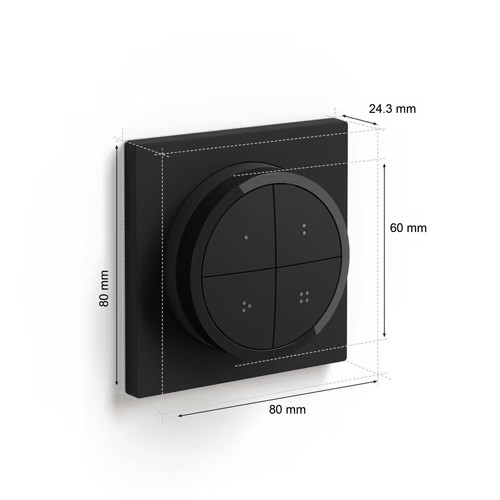 Hue tap dial afmetingen