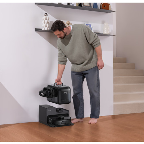 Eufy Clean E28 Omni Robotstofzuiger Met Dweilfunctie en Draagbare Reiniger Eufy Clean E28 Omni Robotstofzuiger Met Dweilfunctie
