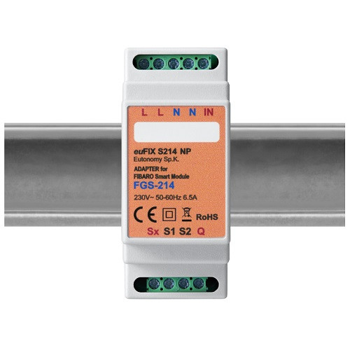 Eutonomy Eufix S214 NP DIN-rail