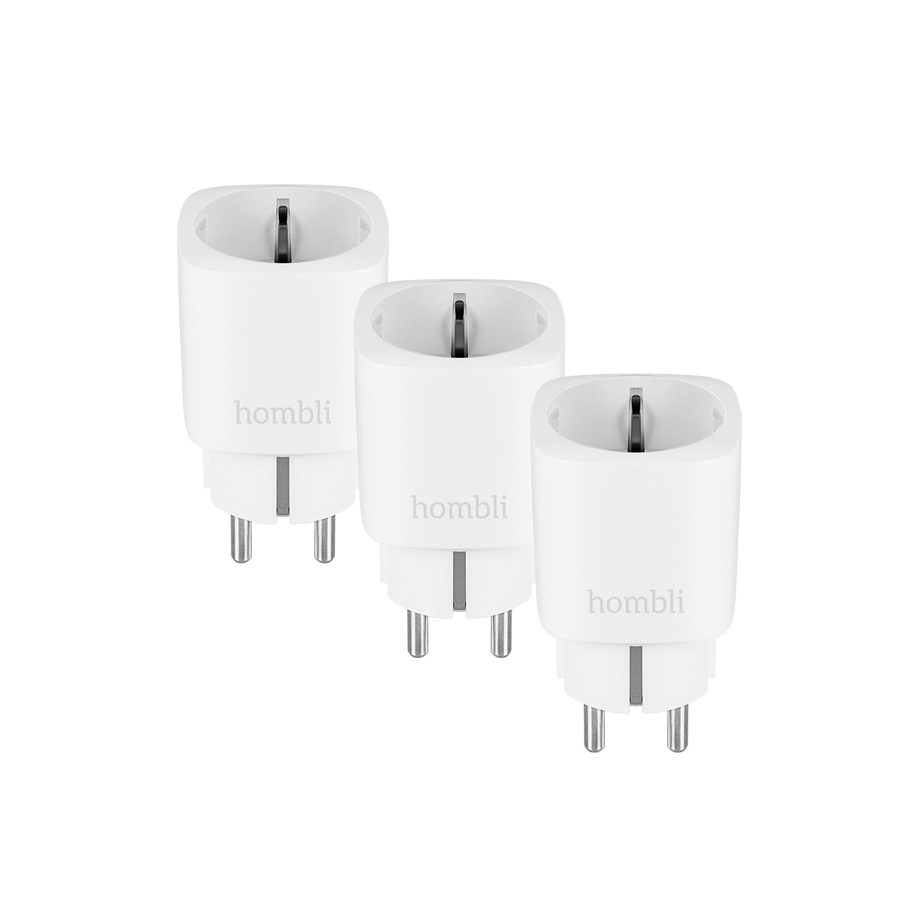 Hombli Slimme Slimme stekker 3-Pack WiFi