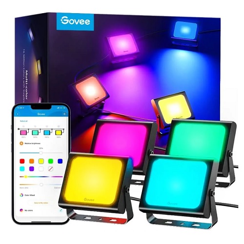 Govee RGBICWW Smart Flood Lights