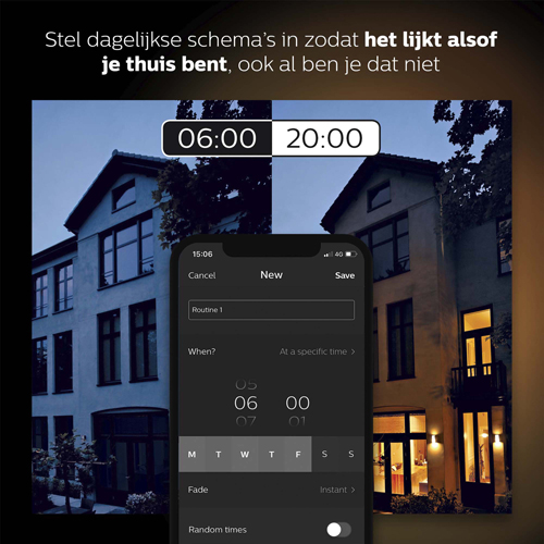 Philips Hue Starter Pack 3 E27 Color Lampen 2 Schakelaars + Bridge