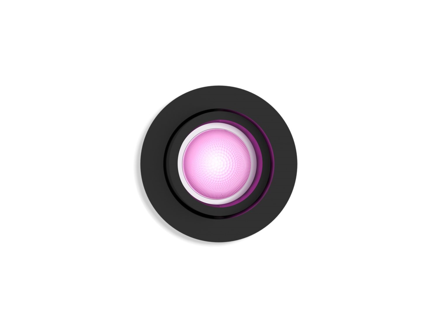 Philips Hue Centura Rond Inbouwspot Zwart 1x4.2W