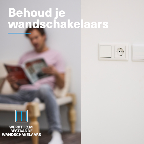 KlikAanKlikUit Inbouwschakelaar MACM-1800 Matter Over WiFi & 433MHz