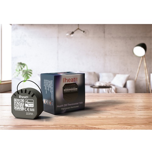 HEATIT CONTROLS - Thermostat Wi-Fi pour plancher chauffant électrique 16A