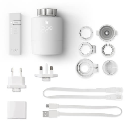 Tado Starter Kit Smart Radiator Thermostat V3+ app