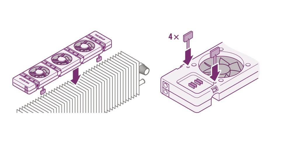 Speedcomfort Slimme radiatorventilator duo pack 