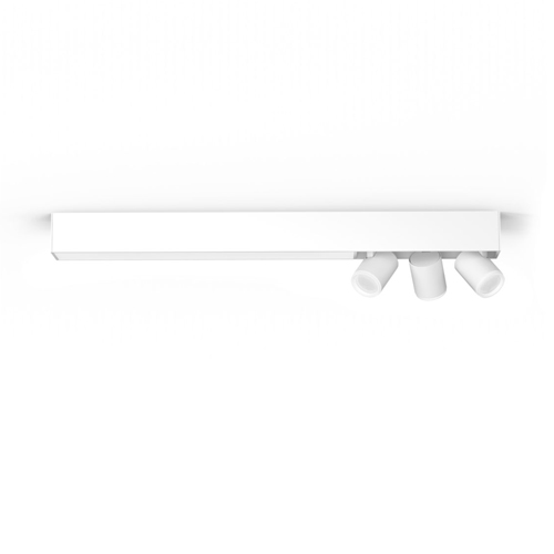 Philips Centris Opbouwspot White and Color Ambiance 3-Spot Wit