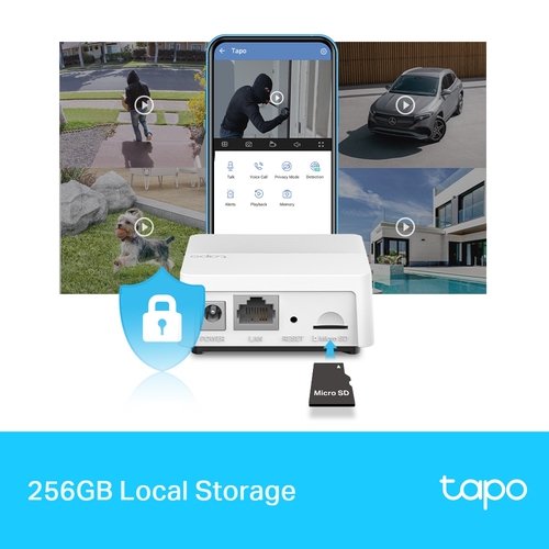 Tapo H200 Hub met 256GB opslag