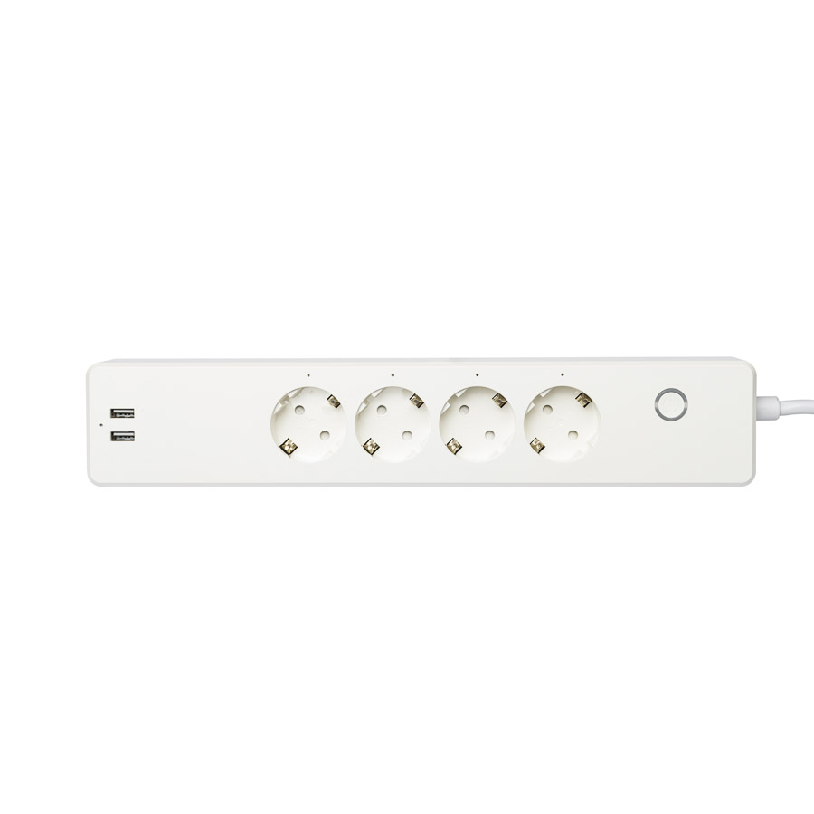 Zigbee stekkerdoos 3.600 watt met 2 USB poorten