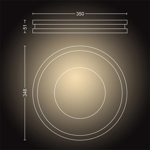 Philips Hue Plafondlamp White Ambiance