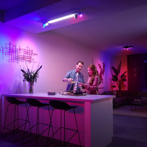 Philips Hue Centris White Color Ambiance Opbouwspot 4 Wit Afbeelding