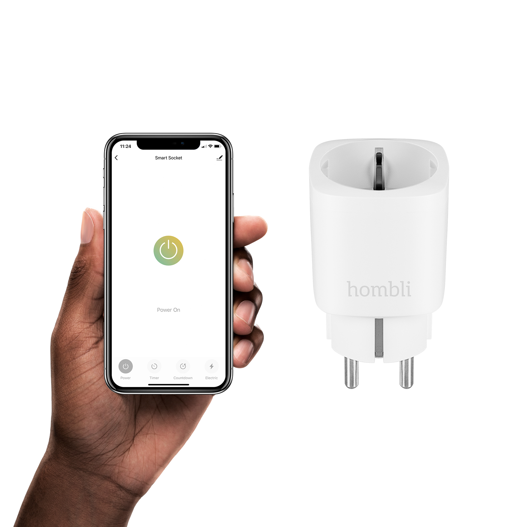 Hombli Slimme Slimme stekker 4-pack WiFi