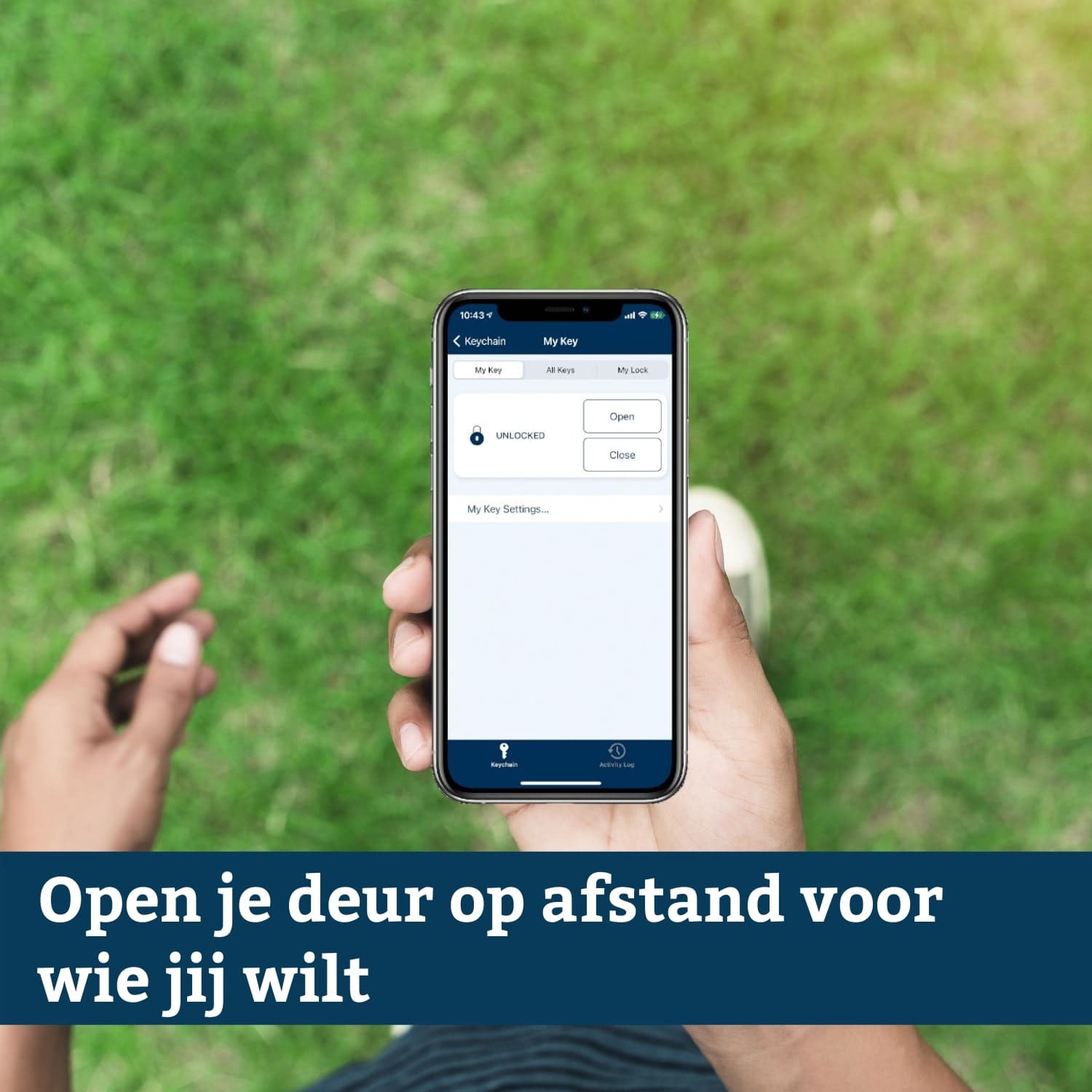 Loqed smart lock openen op afstand