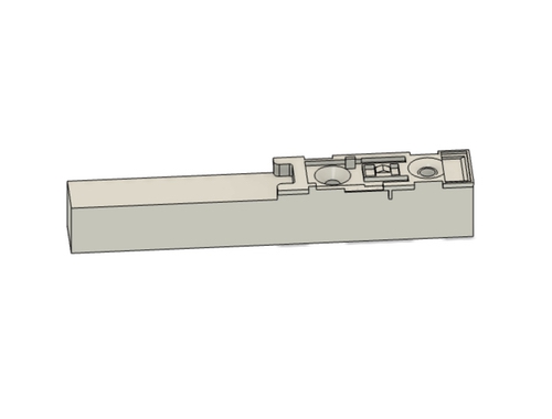 Ajax DoorProtect Riser 10mm Wit AAjax Doorprotect riser 10mm zijkant