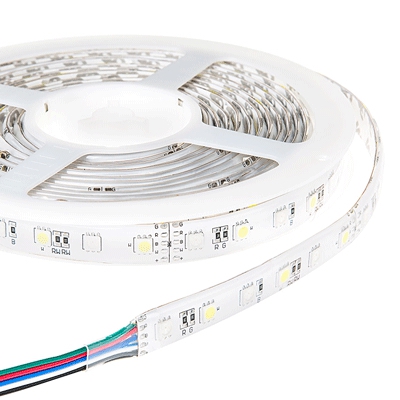 Ledstrip 24V 5mtr Wit 60leds P/M