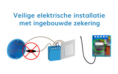 Qubino Mini Dimmer Inbouw 200W Z-wave Plus