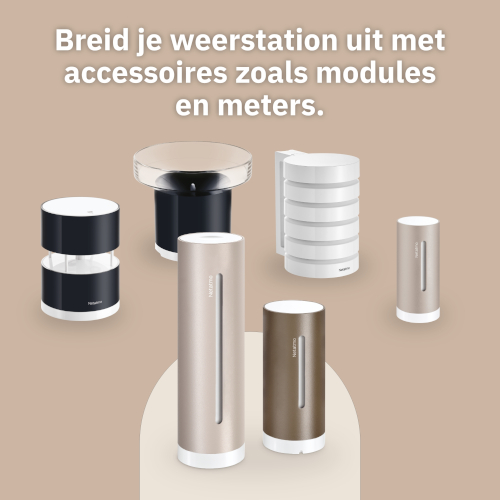 Netatmo Slim Weerstation 2 Met Beschermhoes 