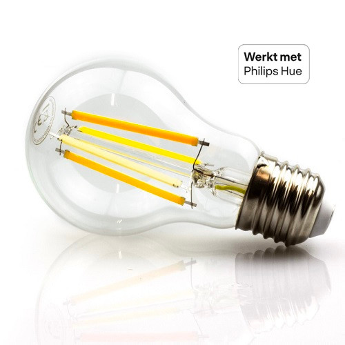 Zigbee E27 Filament LED lamp dual white 7 watt