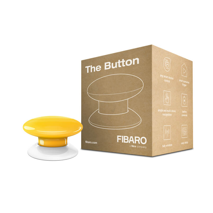 FIBARO Button geel overzicht