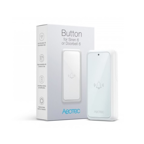 Aeotec Losse Deurbel Button Voor Doorbell 6