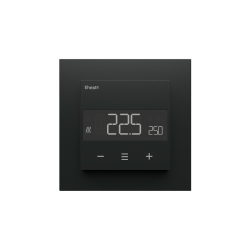 Heatit WiFi6 Thermostaat Mat Zwart