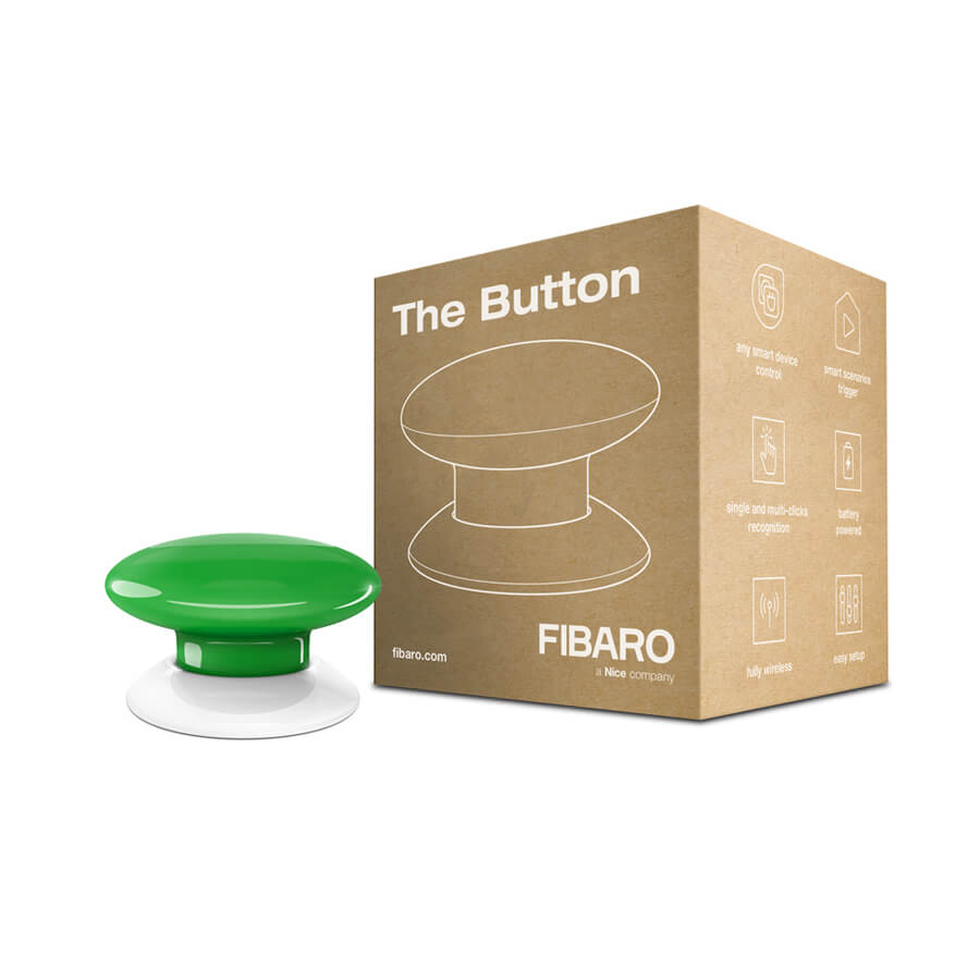 FIBARO Button groen packaging