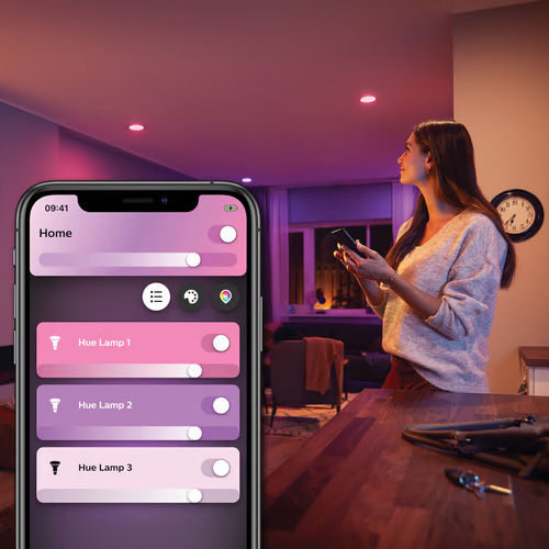 Philips Hue white and color ambiance GU10 duo pack