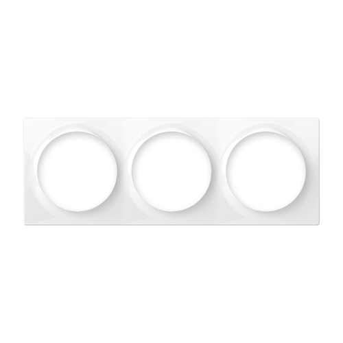 FIBARO Coverplate Triple Wit Walli