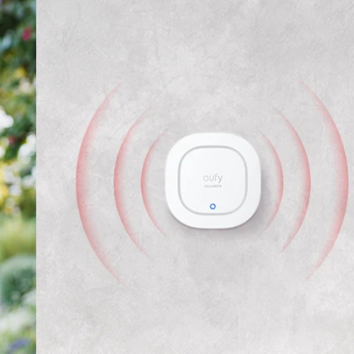 Eufy Draadloze Binnen/Buiten Beveiligingssirene 105 dB Abeelding
