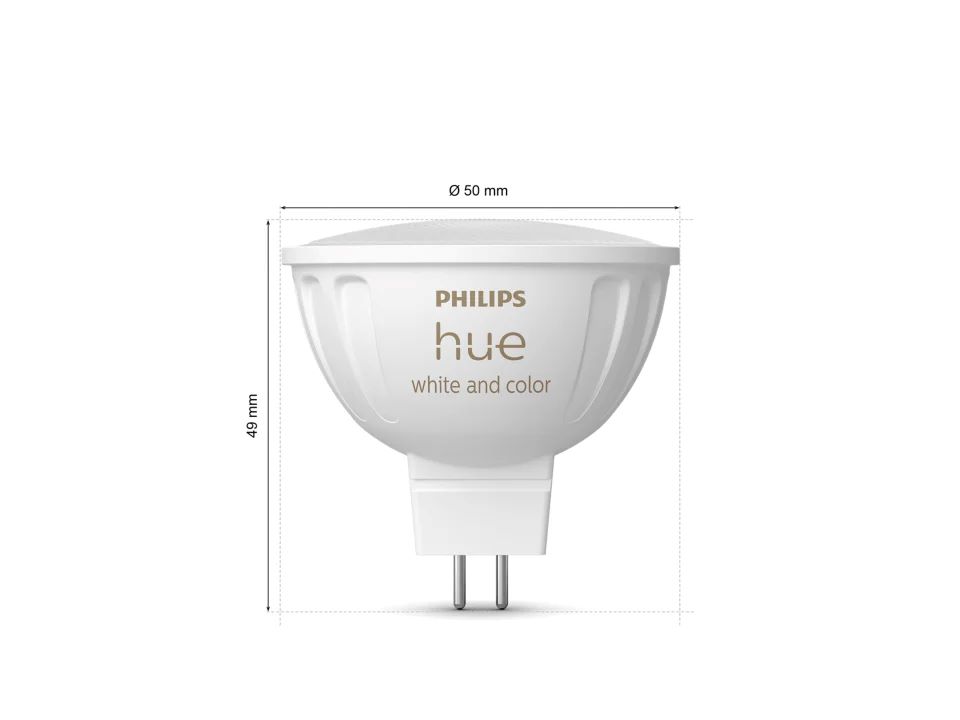 Philips Hue MR16 White and Color detail
