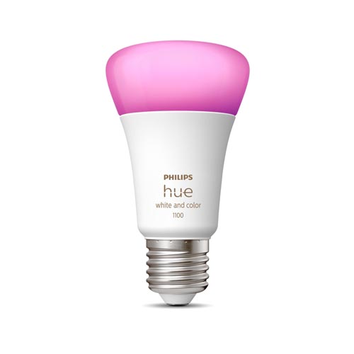 Philips Hue E27 lamp White Ambiance Color 1100 Lumen kleur